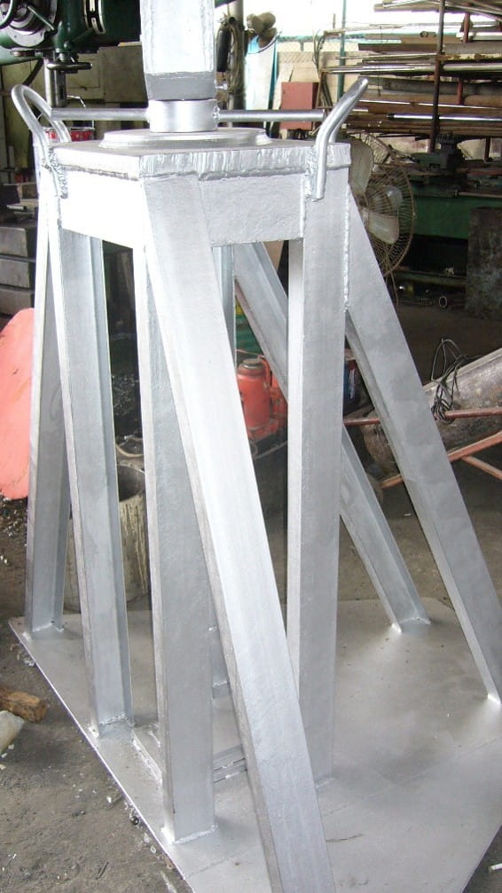Cable Drum holding stand ( 50 to 100 ton capacity)